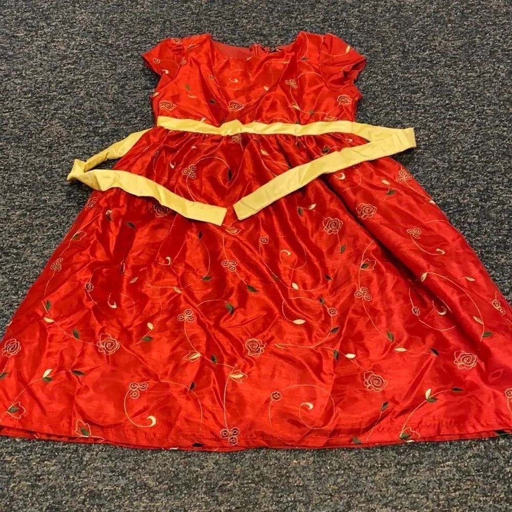 George Red Holiday Dress sz. 16
